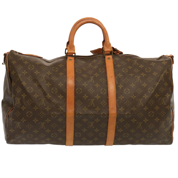 LOUIS VUITTON Monogram Keepall Bandouliere 55 Bag Vintage M41414 LV Auth 70373 - Picture 2 of 16